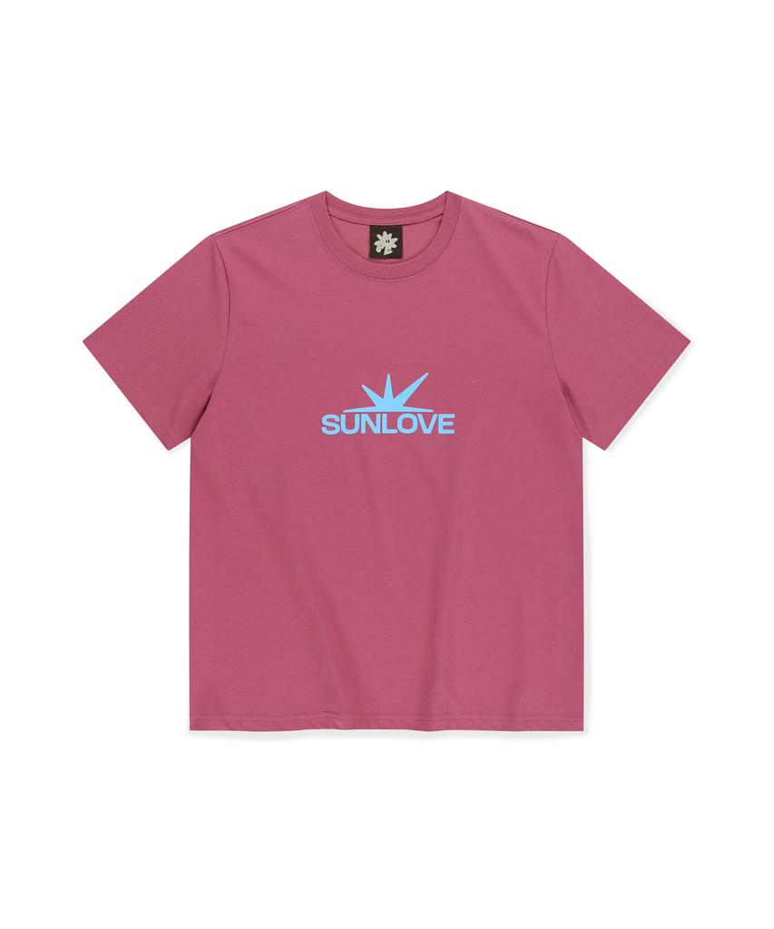 Sseonleobeutueo Daybreak Logo Tee Pink