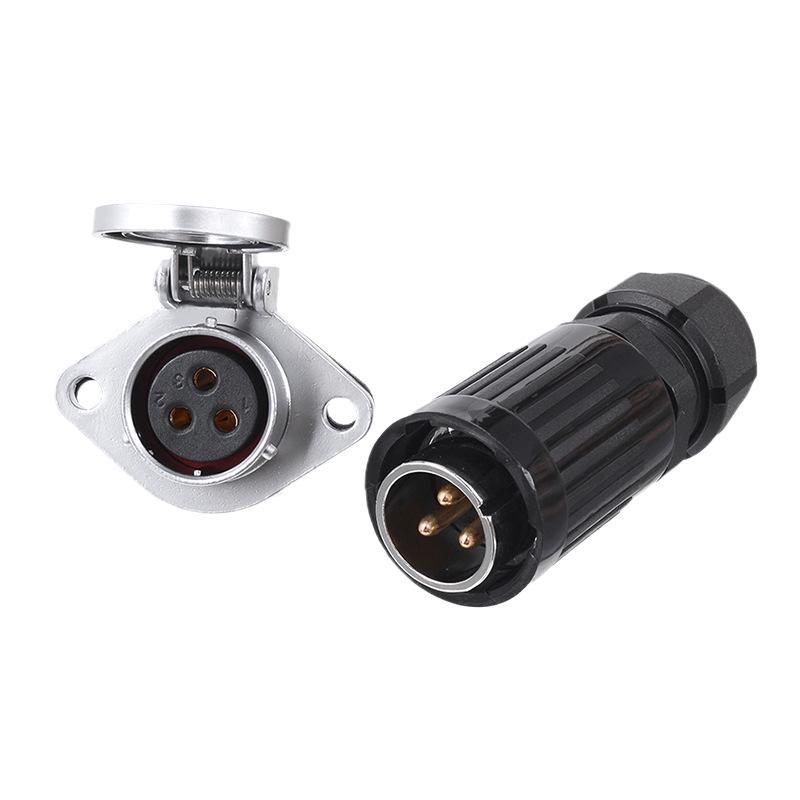 Weipu Aviation Plug WP202: 3 to 12 Cores (TKZ Socket)