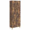 Cabinet Set 2 Pcs Smoked Oak Wood Based Material