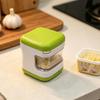 2In1 Mini Garlic Press Chopper Manual Garlic Mincer Slicers Grater With Storage Box Kitchen Fruit Vegetable Toolsols