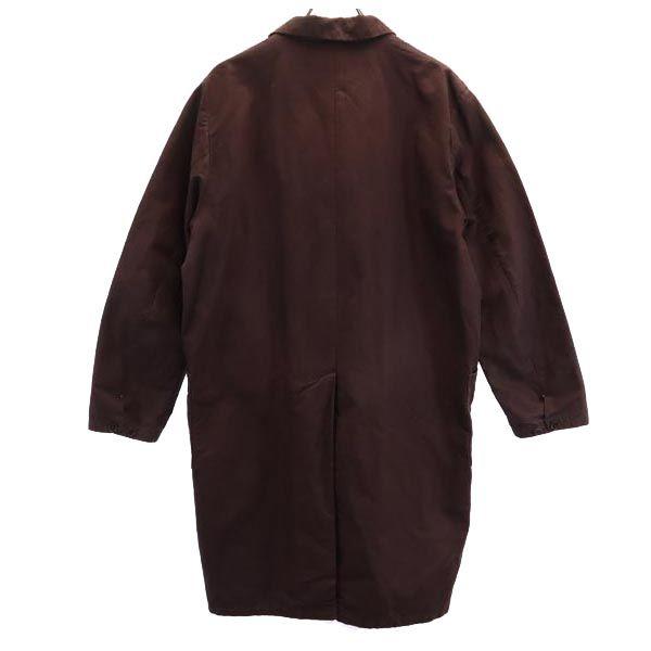 YAECA Light linen blend Chester coat M Brown WRITE Men's Used