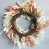  Thanksgiving Wreath Artificial Ear of Rice Wreath for Front Door Artificial Wreath for Inside and Outside Decoration