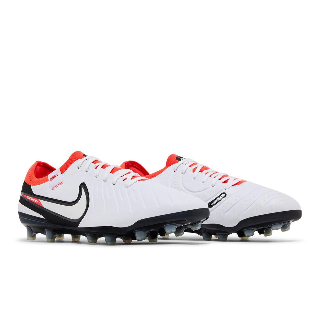 Nike Tiempo Legend 10 Pro AG 'Ready Pack' (Unisex) White / Black / Bright Crimson Soccer Shoes DV4334 100