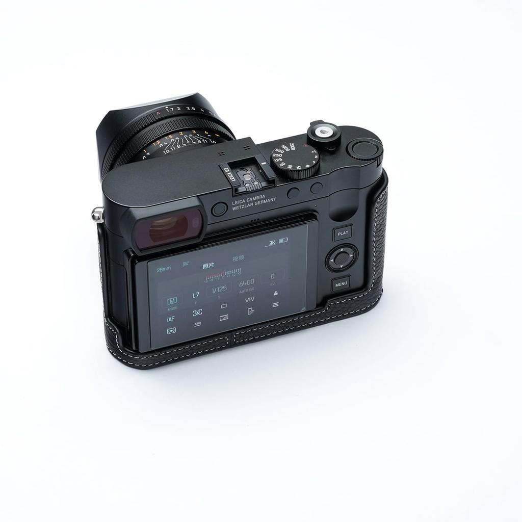 TP Original Leica Q3 Half Body Black Case,
