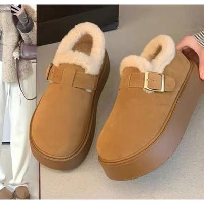 Snow Boots, Fleece Warm Shoes, New Cotton Shoes for Women