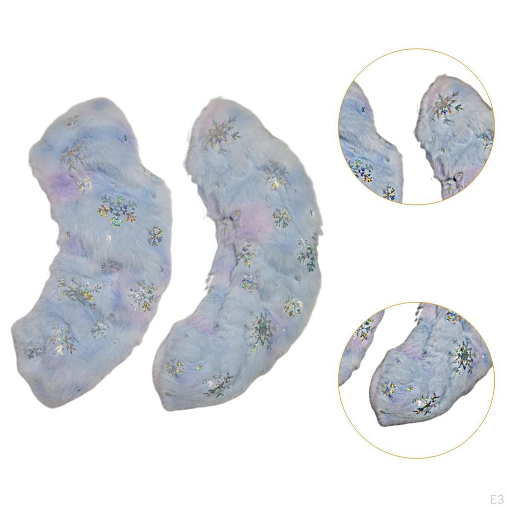 Ice Skate Covers ,Flannel for Adults, Sturdy, Skating Guards, Water Absorbing Protector