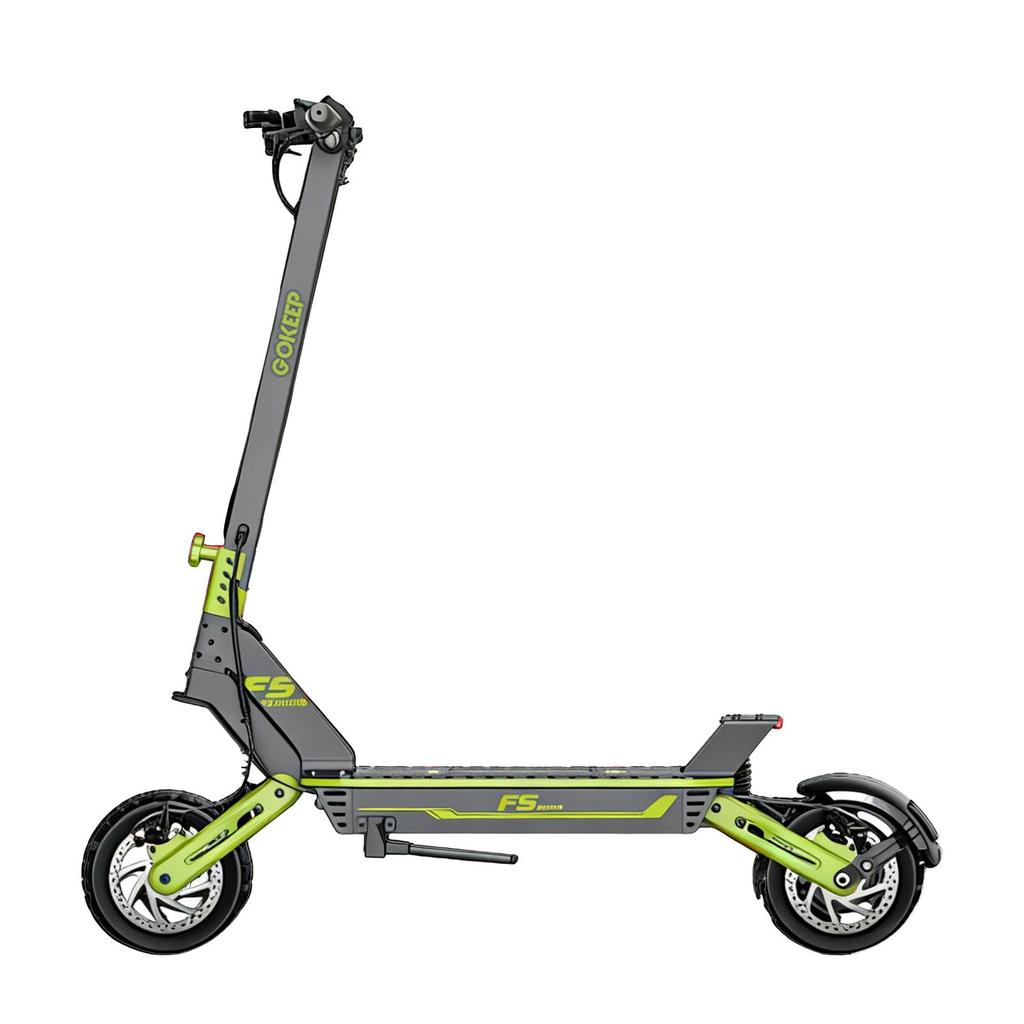 GOKEEP F5 1000W Dual-Drive E-Scooter for Adults 52V20Ah, Up to 50km/h, 11" Off-Road Tire, Full Suspension, Urban Electric Scooter