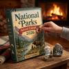 Birthday Gifts for Boys Girls National Parks Advent Calendar 2026, 24 Days Coutdown To Christmas Decoration with Festive Room Decor 2D Acrylic