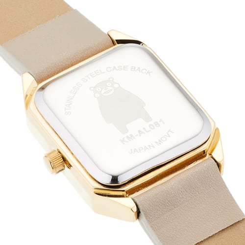 CREPHA Kumamon Pattern Wristwatch KM-AL081-WTG