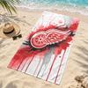 Detroit Red Wings Microfiber Beach Towel Quick Dry Sand Free Lightweight Beach Towels for Travel Swimming Camping