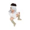 Growth Baby Floor Socks Spring Autumn Pure Cotton A-Class Infant Indoor Non-Slip Cooling Anti-Bacterial Mid-Calf Seamless Toddler Socks