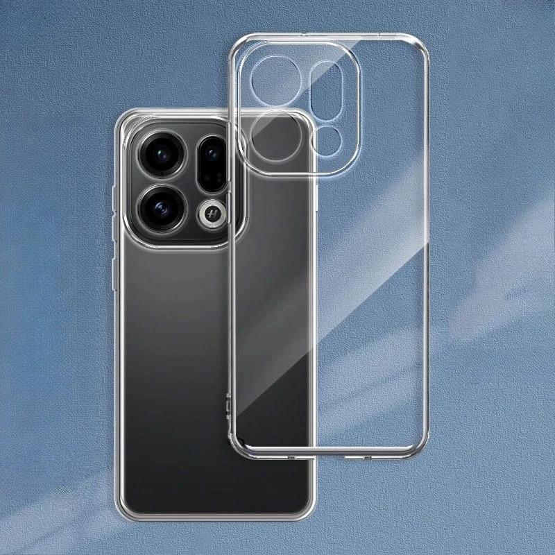 For OPPO Find X9 FindX9 X 9 FindX9Pro X9Pro Pro Case Transparent TPU Phone Cases Clear Liquid Silicone Soft Cover Carcase Coques