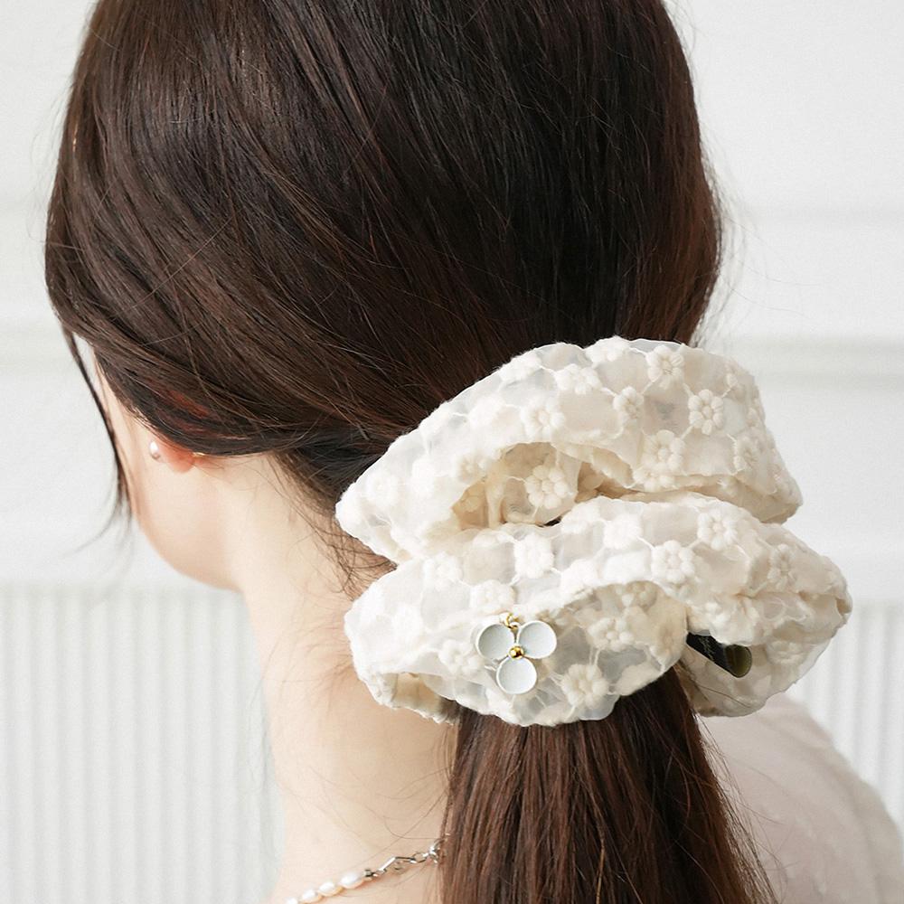 Poletto Blossom Lace Scrunchie