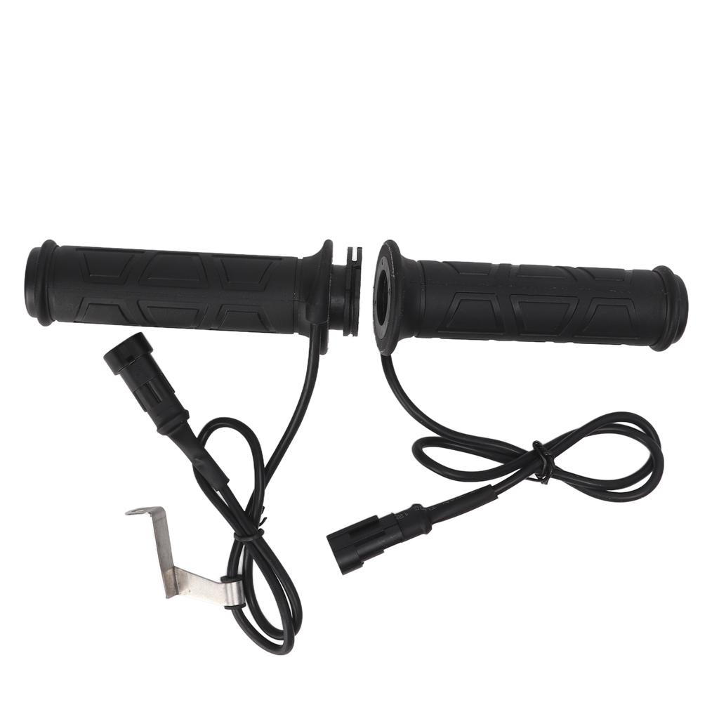 1 Pair Electric Heated Grips   Temperature Winter Hands Warmer for Motorcycle ATV 7Celsius8in Handlebar