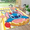 Stitch'S Sweet Celebration Carpet Rug Soft Washable Antislip Home Living Room Sofa Mats Personalized Christmas Rug