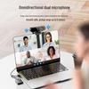 HD Webcam with Microphone & Privacy Cover for Online Classes, Laptops, Desktops, and Beauty Applications