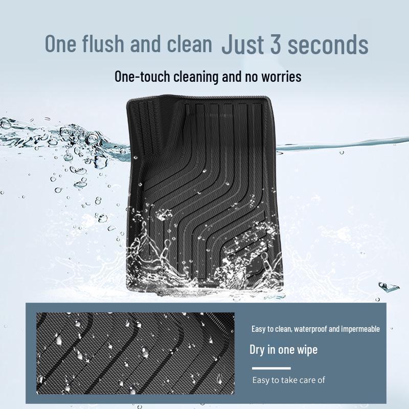 Applicable TPE Eco-Friendly Car Mats for Dongfeng-Nano 01, Including Trunk Mats