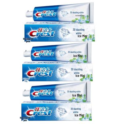 Crest 3D White Icy Mint Zahnpasta 3er-Pack