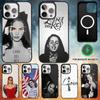 Husă de telefon pentru Actor Cântăreață Lana Del R-Rey Pentru iPhone 17,16,15,14,13,12,Plus,Pro,Max pentru Încărcare Wireless Magnetică Magsafe