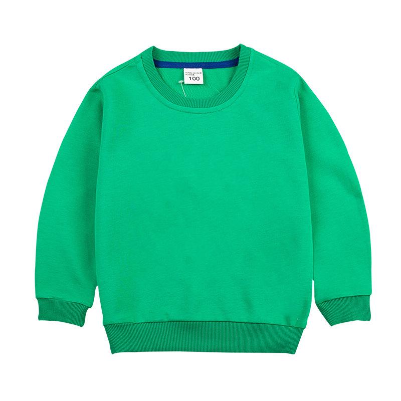 Children's Round Neck Long Sleeve Sweatshirt - Autumn/Winter Styles for Custom Pattern Designs