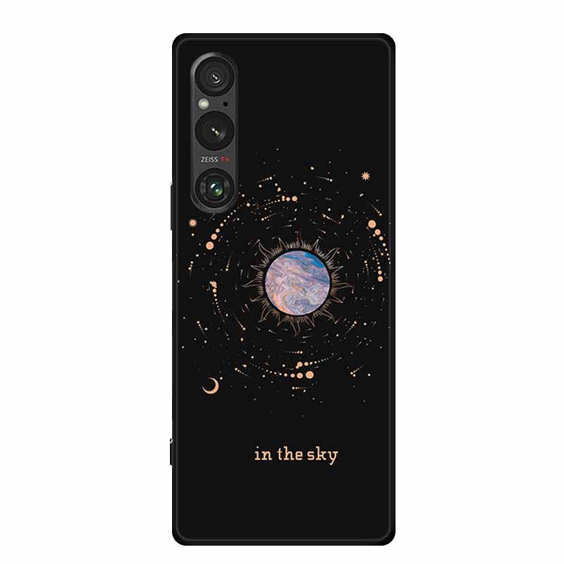 Etui na Sony Xperia 1 VI, luksusowe, miękkie silikonowe etui z TPU na tył telefonu Sony Xperia 1 VI 5G, urocze, odporne na wstrząsy, z motywem kwiatów i kreskówek