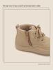 Boys' Ankle Boots: Soft Sole Toddler Shoes, Plush Lined for Autumn/Winter. Warm Cotton Snow Boots for Infants & Little Kids.