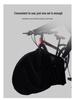 Universal Black Dustproof Bicycle Cover - Mountain & Road Bike Protection
