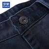 ROMON Men's Autumn/Winter Relaxed Fit Stretch Straight Leg Jeans