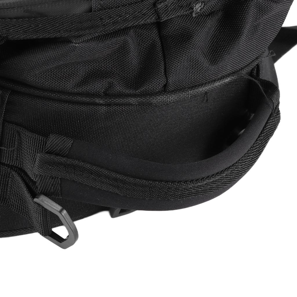 Motorcycle Rear Seat Bag Pack Waterproof Oxford Cloth HighDensity Woven Reflective (Red )