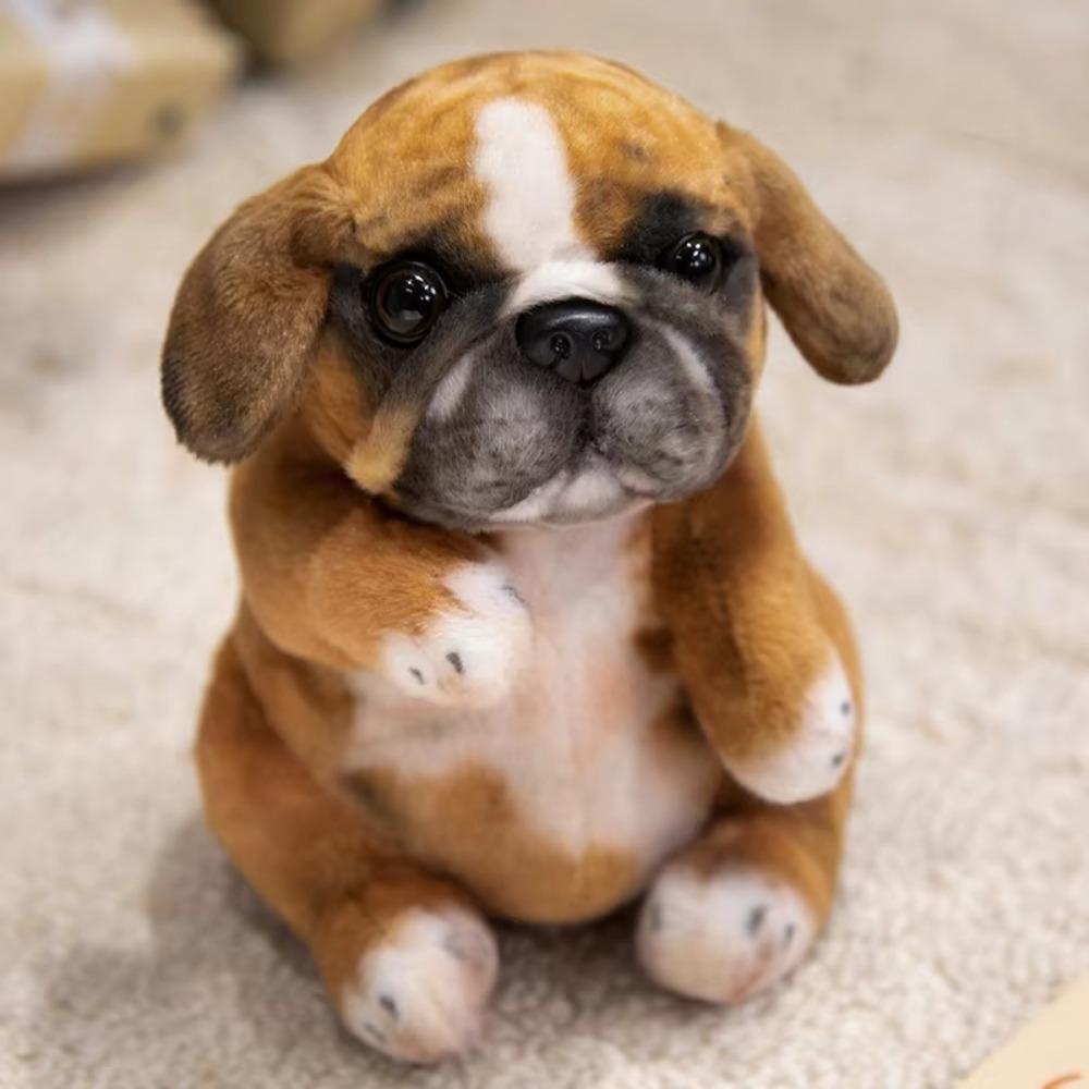 Stuffed Animals Stuffed Poodle Pug Cute Fluffy Plush Dog Doll Puppy Plush Toys Kids Toy