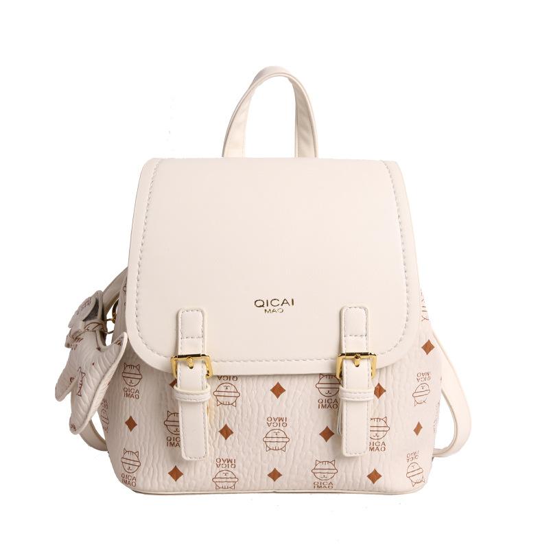 Летний Новый Американский Роскошный Высококачественный Печатный Рюкзак Модный Легкий Универсальный Рюкзак With pendant