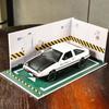 PVC Material 1/32 Car Garage Parking Space Garage DIY Scene Parking Lot Model  Kids Present