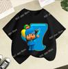 Maglietta Serie di Compleanno di Pocoyo Merch Cartoni Animati T-shirt a Manica Corta Vestiti Estivi Carini Girocollo Top Casual Regalo