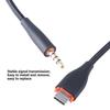 Durability Nylon Woven Headphone Cord for MMX100 Headphone Cable Easy Installation 3.5mm to Type C Replacement Wire