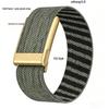 Whoop 5.0 Strap: Elastic Woven Nylon Heart Rate Monitoring Sports Wristband
