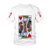 Kawaii Poker 3D Printed T Shirt Kids Harajuku Summer Fashion T-shirt Boy Girl Unisex Leisure Sports Children's clothing Tshirts