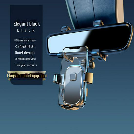 2025 Rearview Mirror Car Phone Holder with Navigation Support