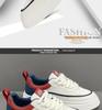 Summer 2025 Men's Breathable Sneakers, Versatile White Casual Sports Shoes with Thick Soles