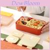 Student Bento Box With Multiple Compartments For Office And School Use