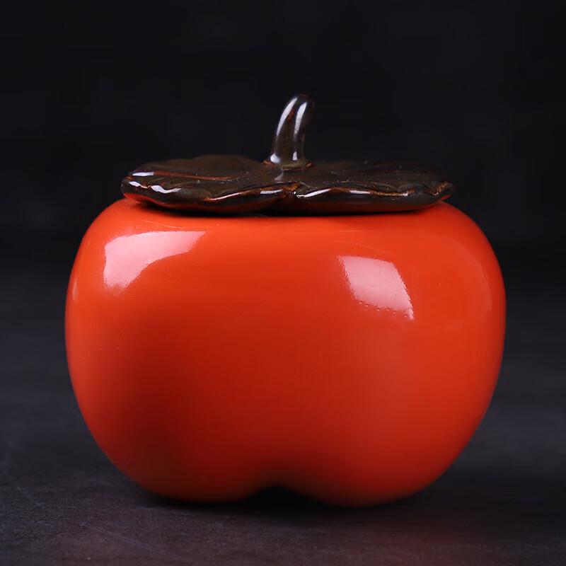 

Creative Persimmon Tea Canister