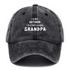 Washed Baseball Cap Grandpa Duck Tongue Ancient Distressed Dad Hat Outdoor Sun Protection Hat