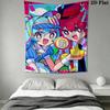 Miku and Teto Pattern Home Decor Tapestry, Wall Hanging, Decorative RV Wall Cloth.DGT0925235