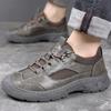 Fashion New Platform Leather Non-slip Outdoor Sneakers for Men Fashion Soft-soled Light Men's Shoes Designer Casual Sport Zapatos Hombre