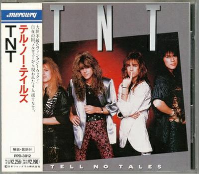 CD TNT  Tell No Tales PPD3012 Mercury 1989 Japan Rock Used
