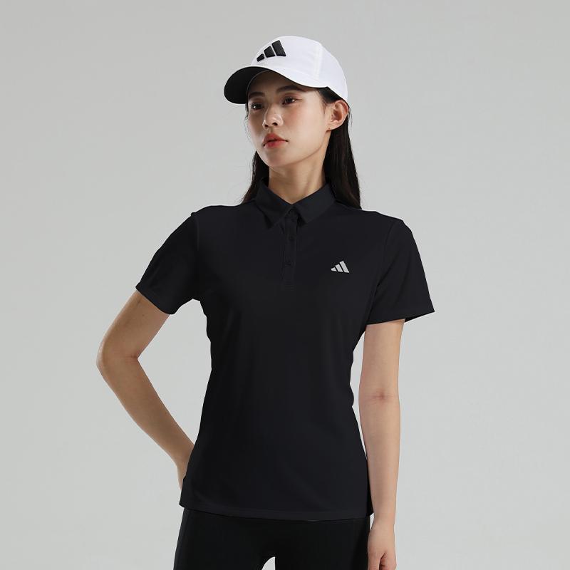 Adidas Sports Running Casual Short Sleeve Polo Shirt Women tops KS0431