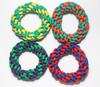 New Candy Colored Chew Resistant Cotton Rope Pet Toy Set for Dogs Teeth Grinding Supplies
