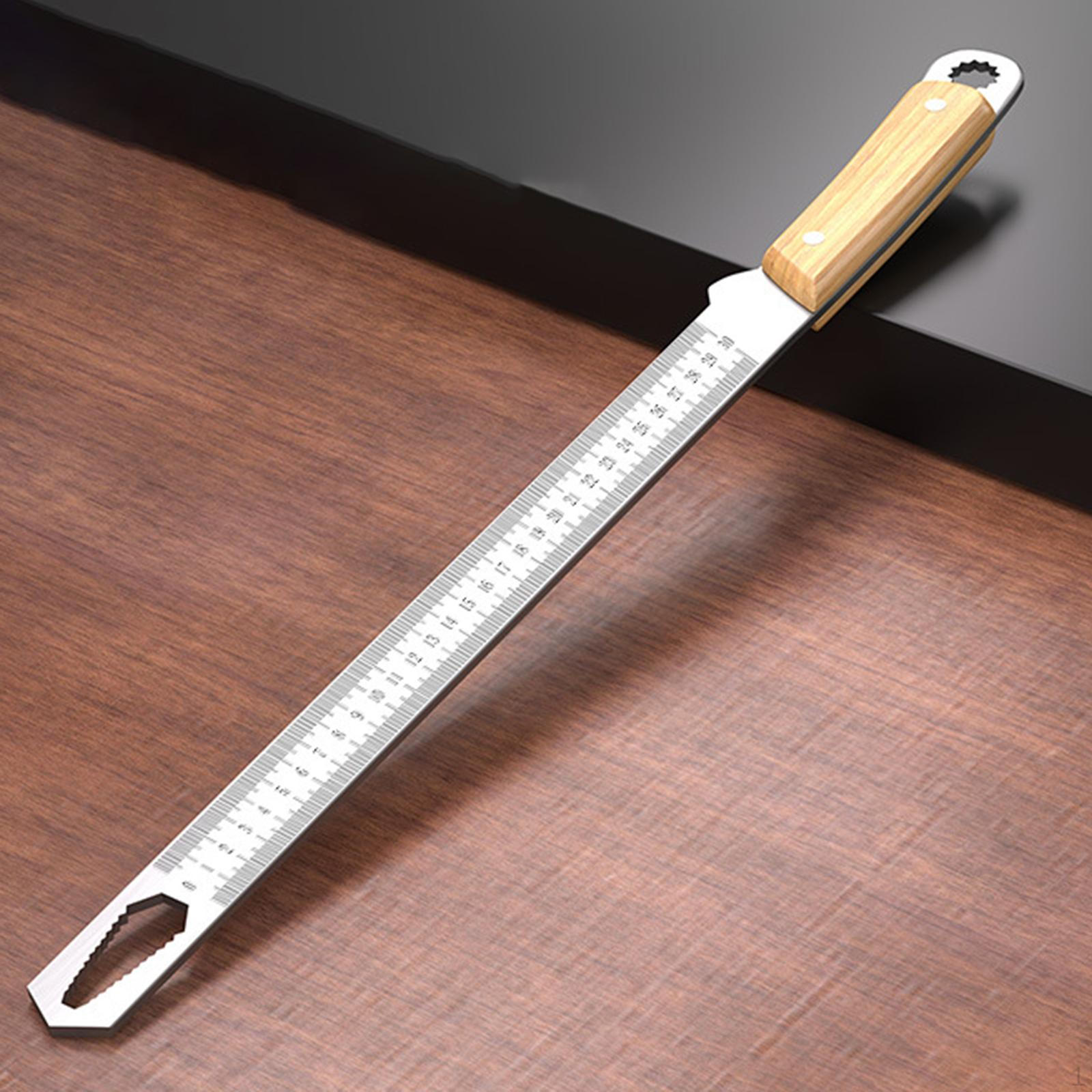 

Stainless Steel Ruler Thick Multifunctional for Engineering Carpentry Office