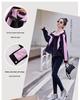 Spring/Autumn 2024 Women's Loose Fit Color Block Patchwork Windbreaker Jacket, Small Size, Style YL623
