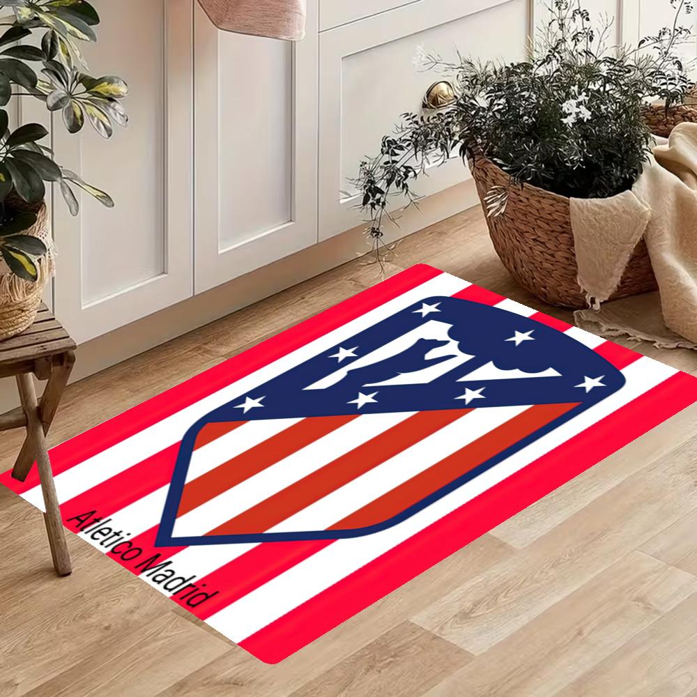 Atletico Madrid Nonslip Kitchen Mat Floor Carpet Rug For Indoors Outdoors Home Decor Room Supplies Spring Decor