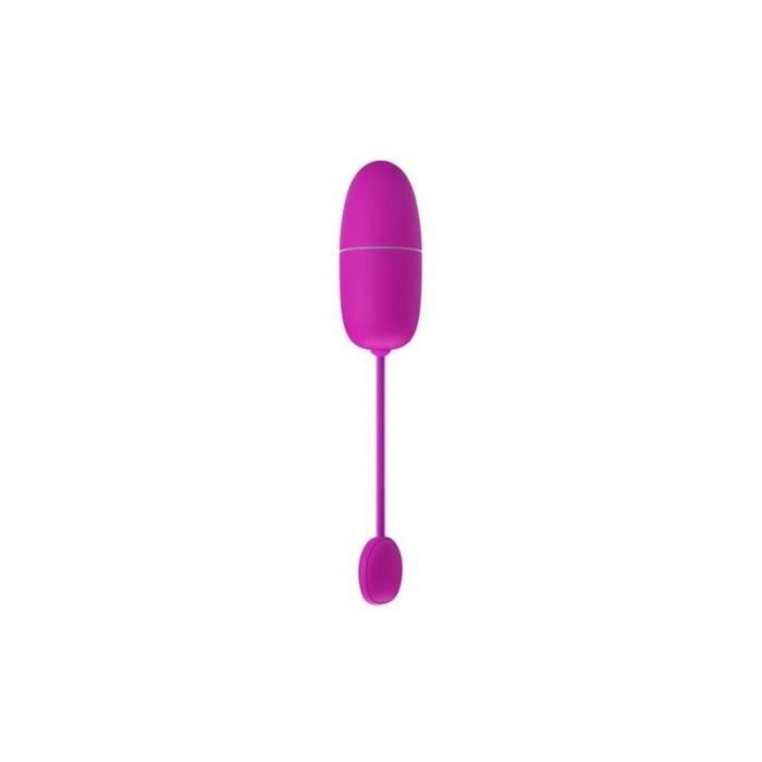 Oeuf vibrant - Pretty Love - Violet - 12 modes de vibration - Contrôle via application - Silicone
